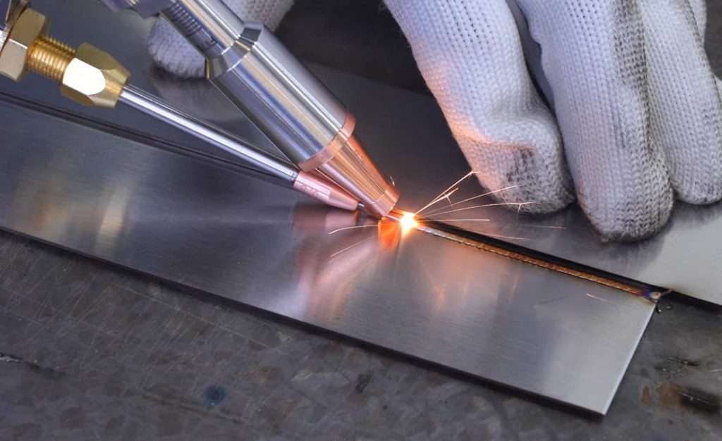 Welding a sheet plate through Laser Welding Machine